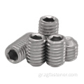 A2-70 DIN 916 SCRES COCAVE POINT GASSENER